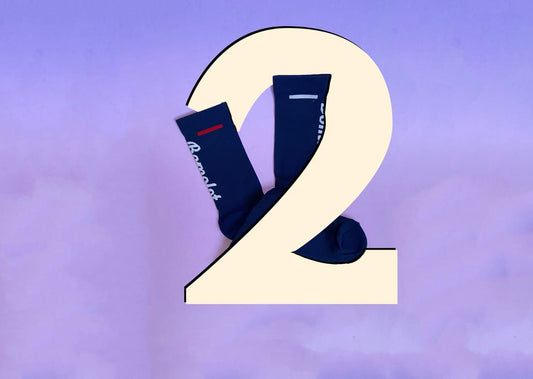 2 ans à vendre des chaussettes running (et pas que...)