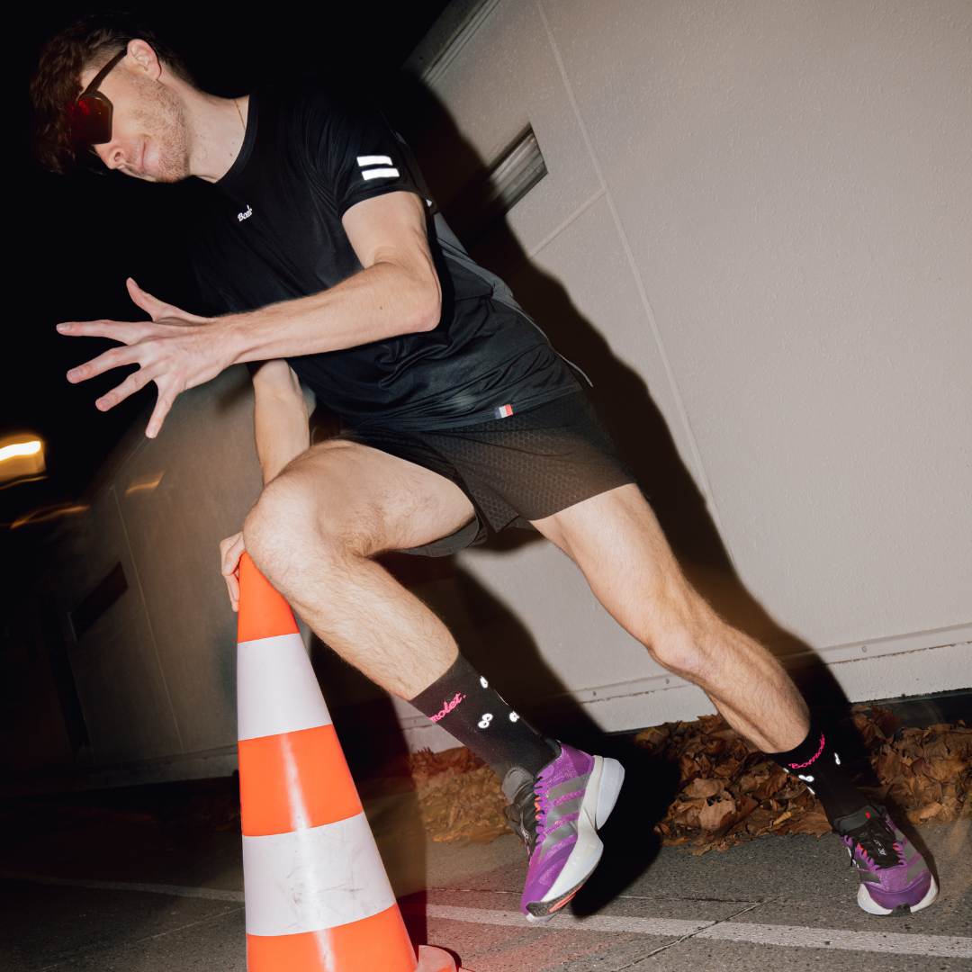 Chaussettes Running Réfléchissante - Run Safe