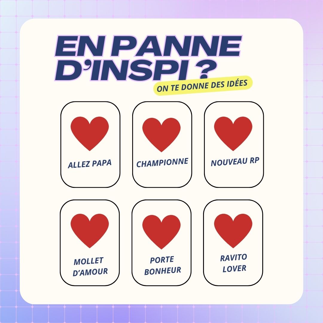 Chaussette Personnalisée Running - Coeur