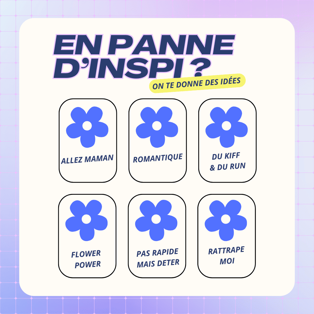 Chaussette Personnalisée Running - Fleur