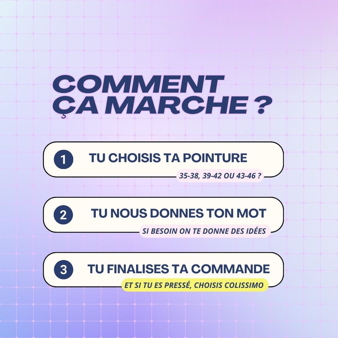 Chaussette Personnalisée Running - Coeur