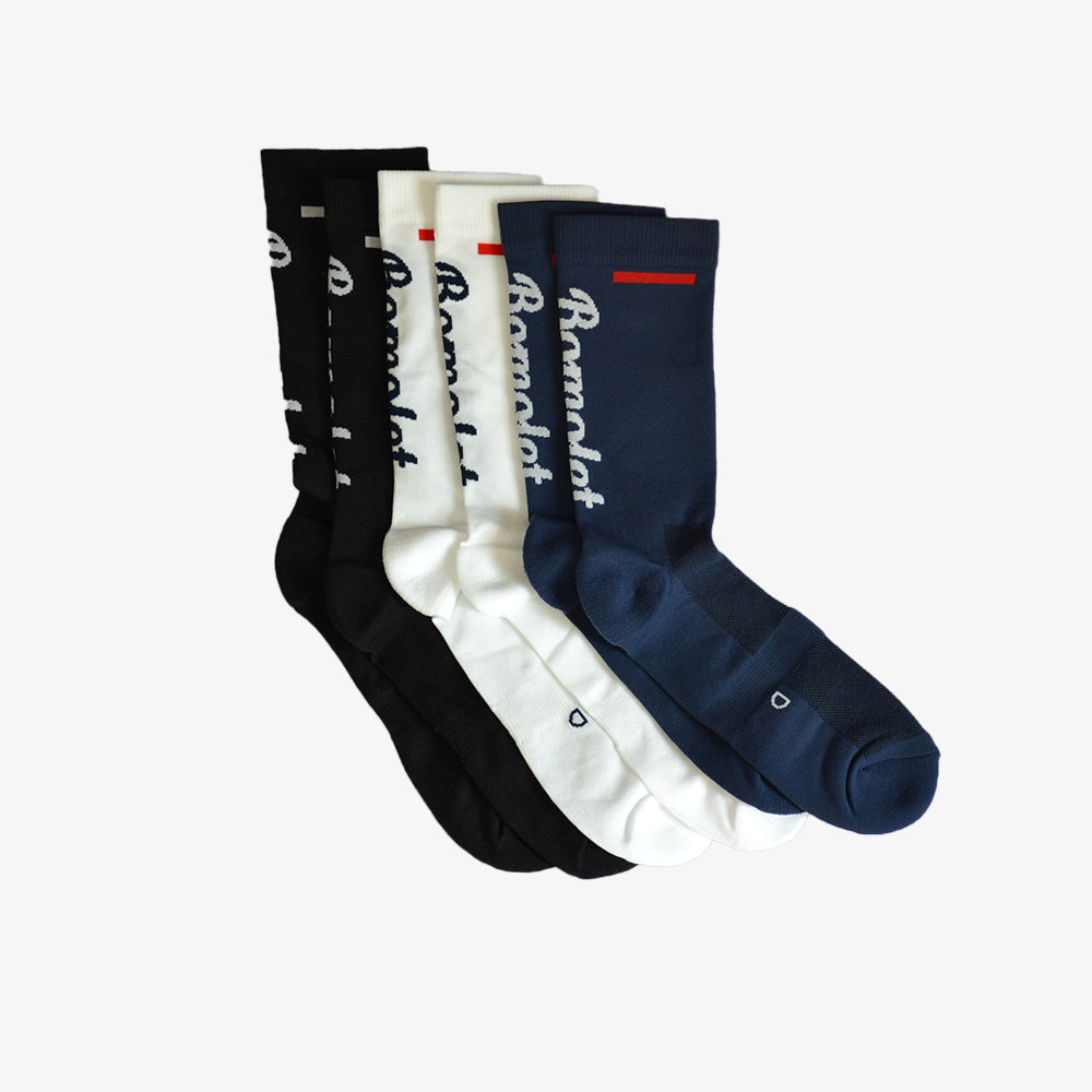 Bomolet - Chaussettes de running Made in France - Pack Duo