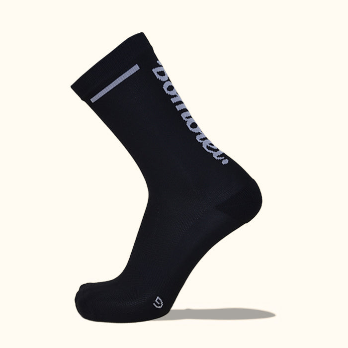 Chaussettes Running Hautes Unisexe - La Hipster Noir