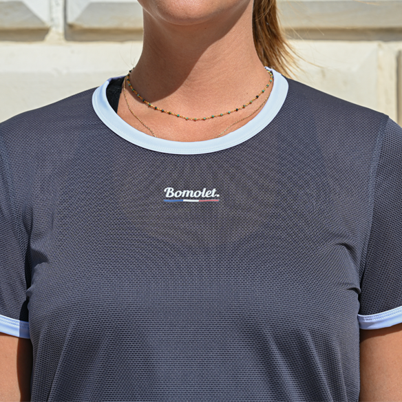 T-shirt Running Français - Le Réglo Blanc - Femme