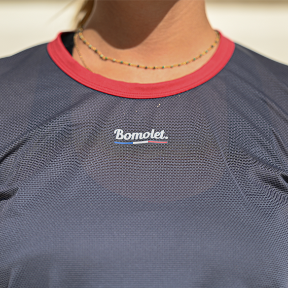 T-shirt Running Français - Le Réglo Rouge - Femme