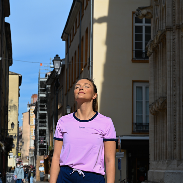 T-shirt Running Femme - L'Endurant Rose
