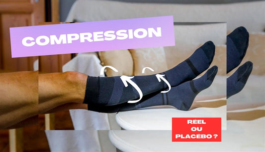 chaussettes running compression récupération musculaire