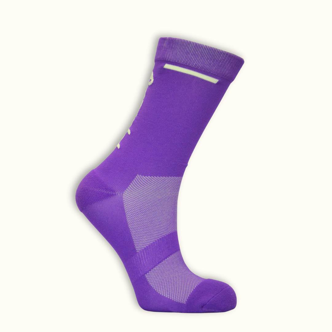 Chaussettes Running Violet- Run Safe