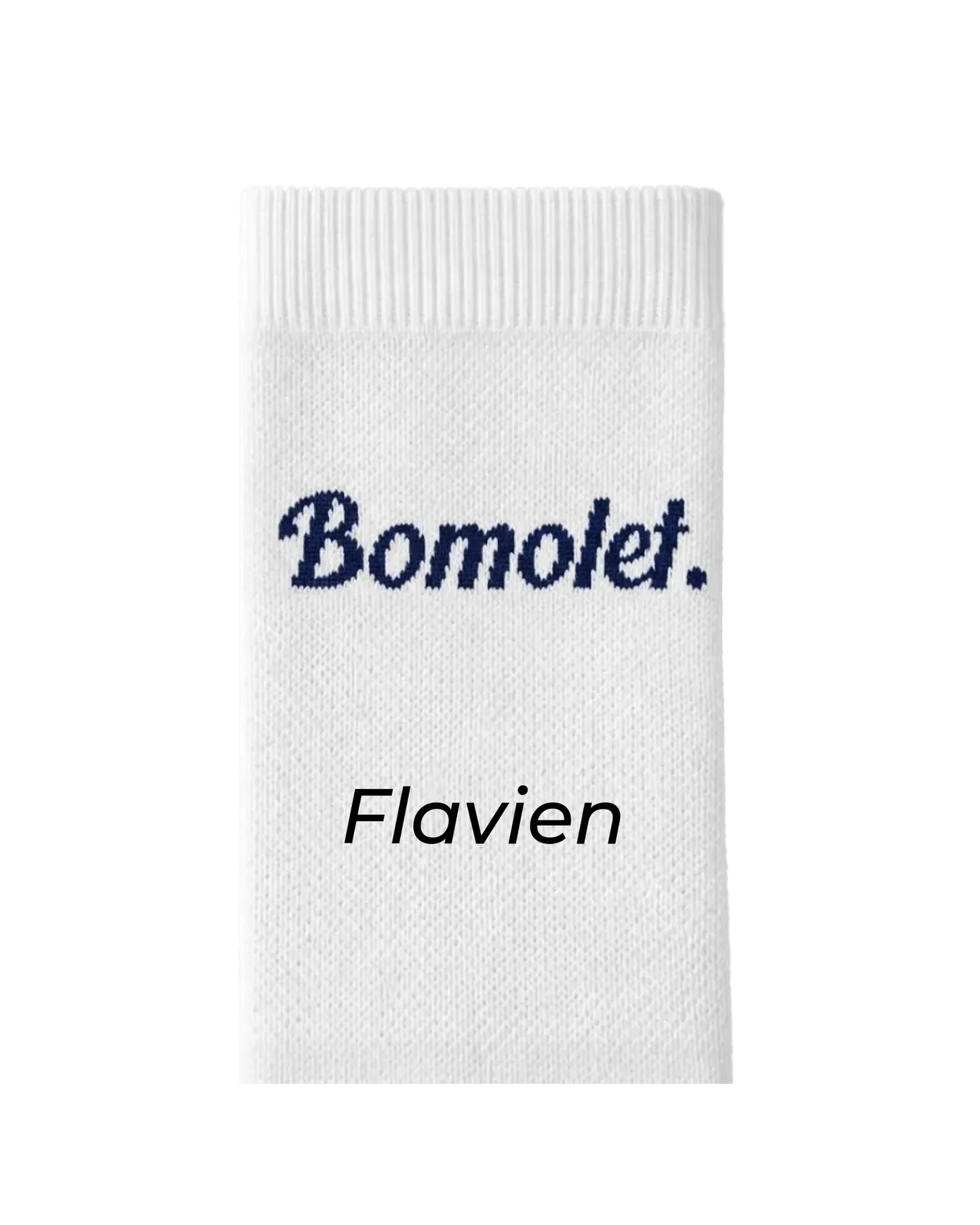 Chaussette Logo Bomolet Front_