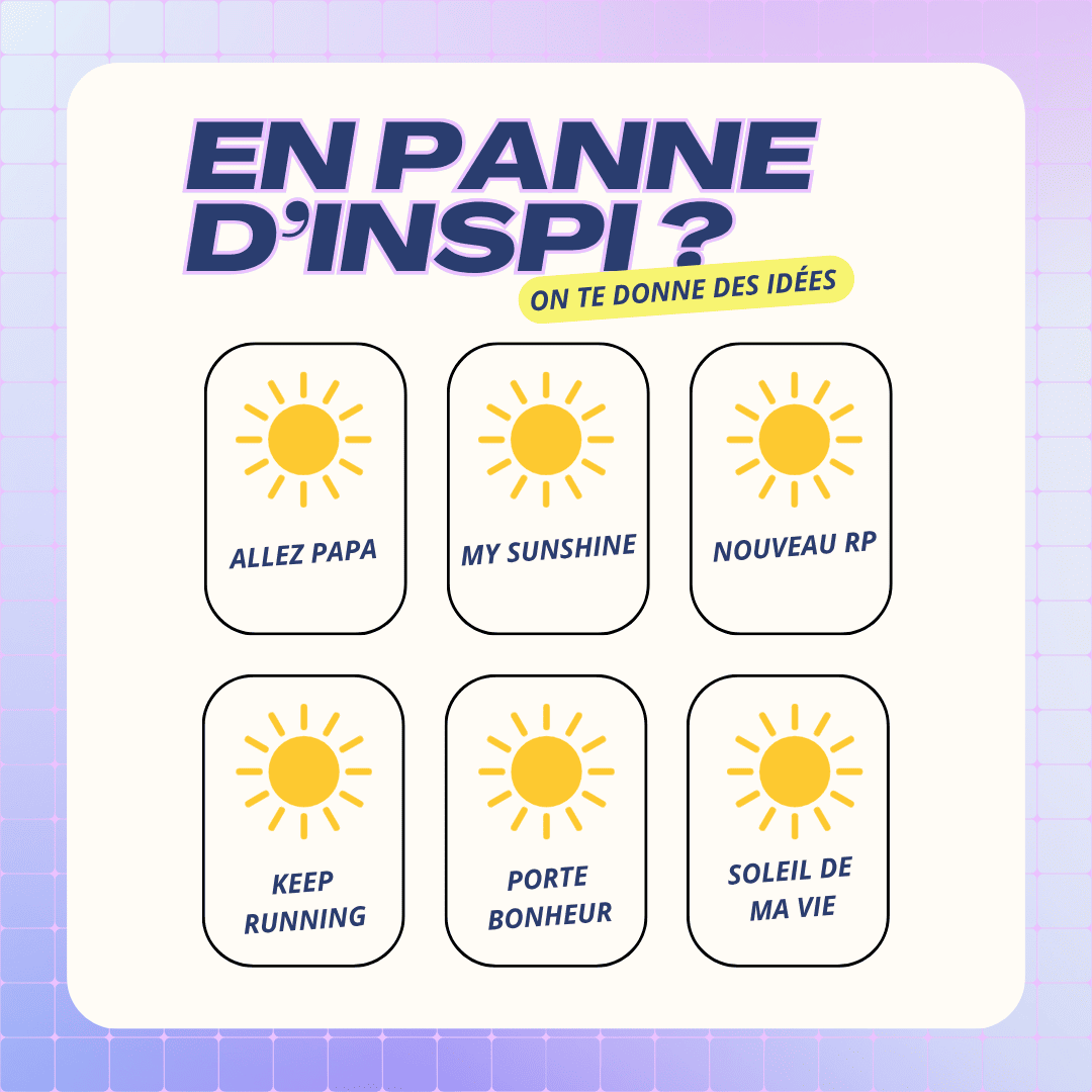 Chaussette Personnalisée Running - Soleil