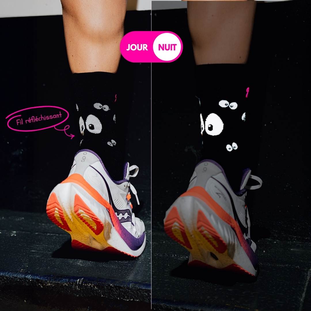 Chaussettes Running Réfléchissante - Run Safe