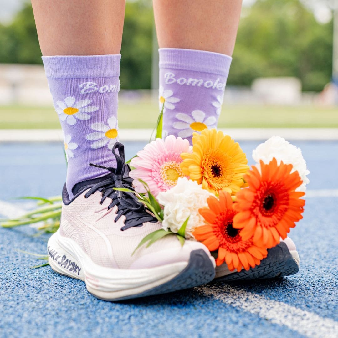 Chaussettes Running - Bouquet de Marguerites