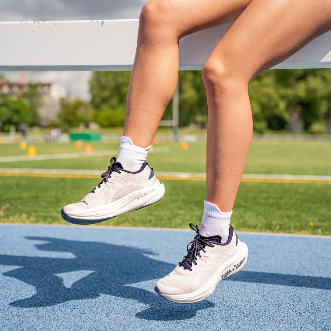 Chaussettes Running Femme Coeurs