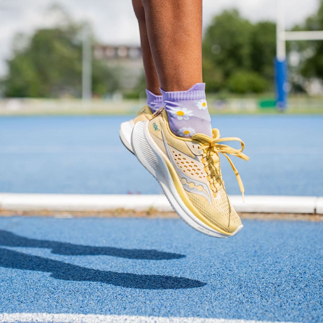 Chaussettes Running Femme Marguerites