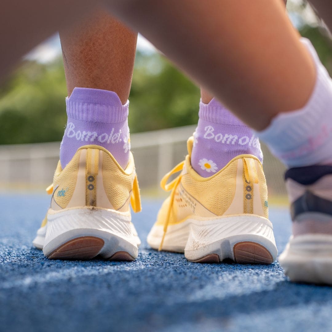 Chaussettes Running Femme Marguerites