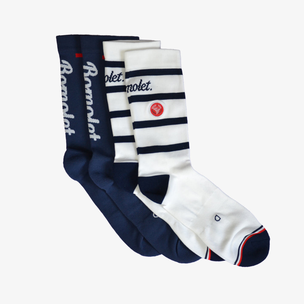 Pack Duo - Chaussettes Running Hautes