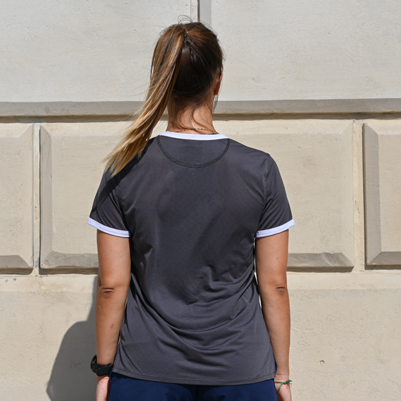T-shirt Running Français - Le Réglo Blanc - Femme